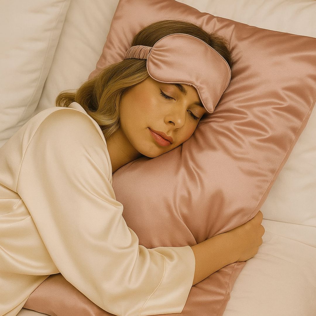 Taie d’Oreiller en Soie de Mûrier 19 Mommes – Beauté, Confort et Élégance Nocturne