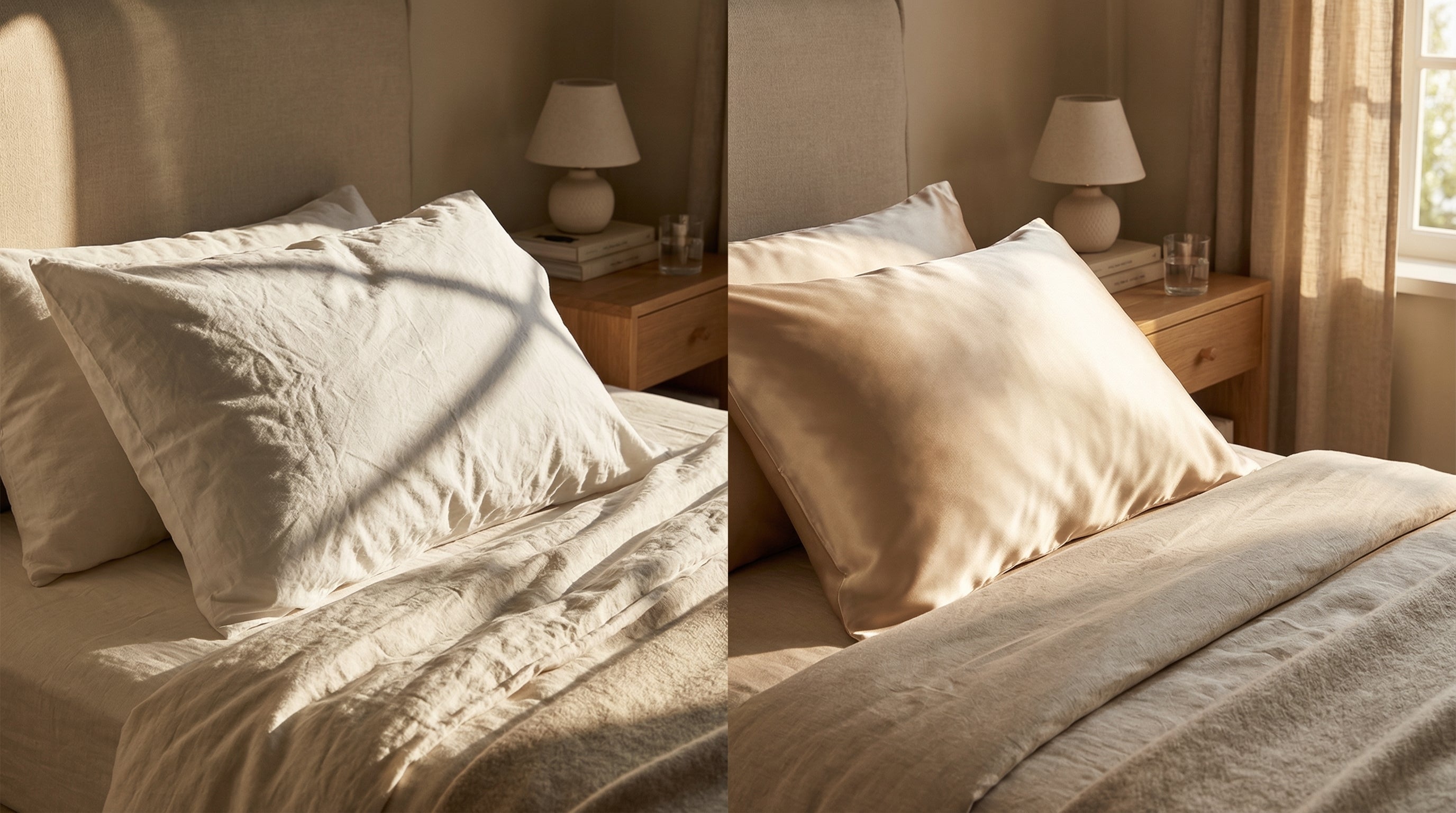 Taie d'oreiller : soie ou coton ? Ce que personne ne t'a dit. Image