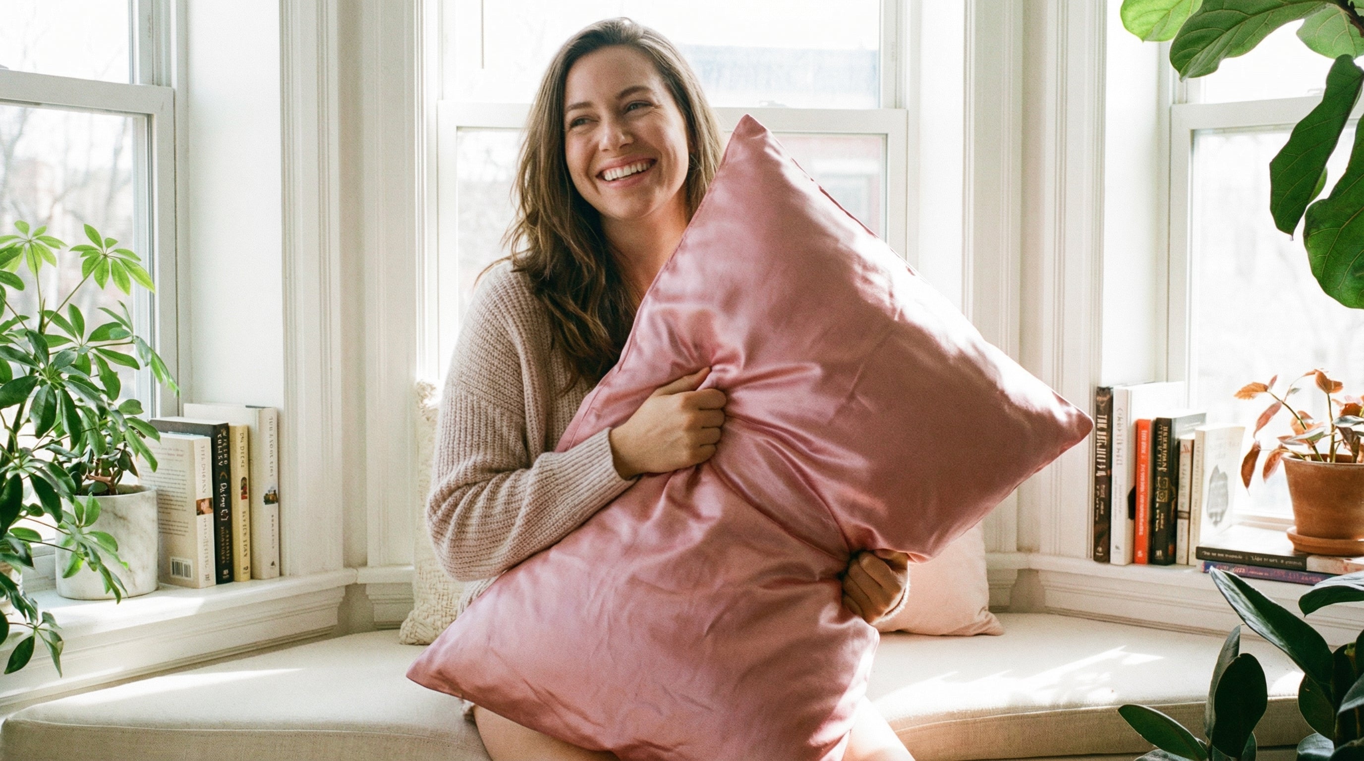 Taies d’oreiller en soie Image