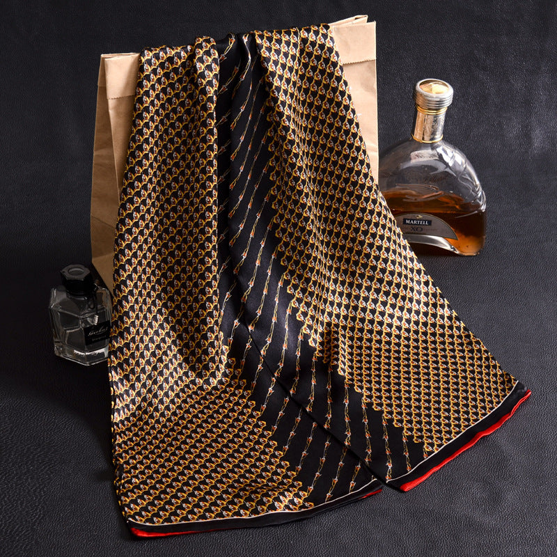 Foulard en Soie de Mûrier 100% Pure - Accessoire Cheveux et Style