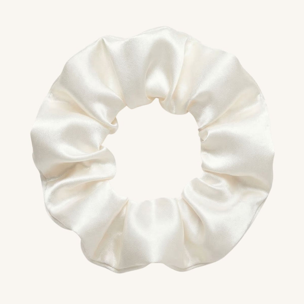 Chouchou en Soie de Mûrier 22 Momme - Accessoire Cheveux Sans Marque