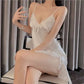 Nuisette Satin & Dentelle – Élégance Sensuelle