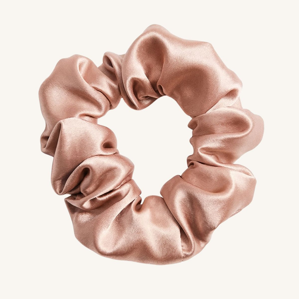 Chouchou en Soie de Mûrier 22 Momme - Accessoire Cheveux Sans Marque