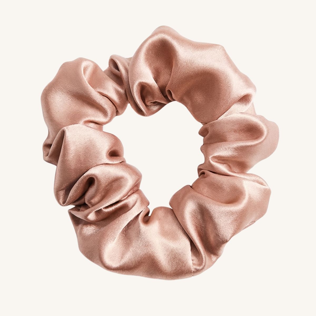 Chouchou en Soie de Mûrier 22 Momme - Accessoire Cheveux Sans Marque