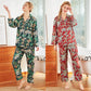 Pyjama En SoieJungle Élégante – Confort & Style Sauvage