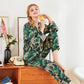 Pyjama En SoieJungle Élégante – Confort & Style Sauvage