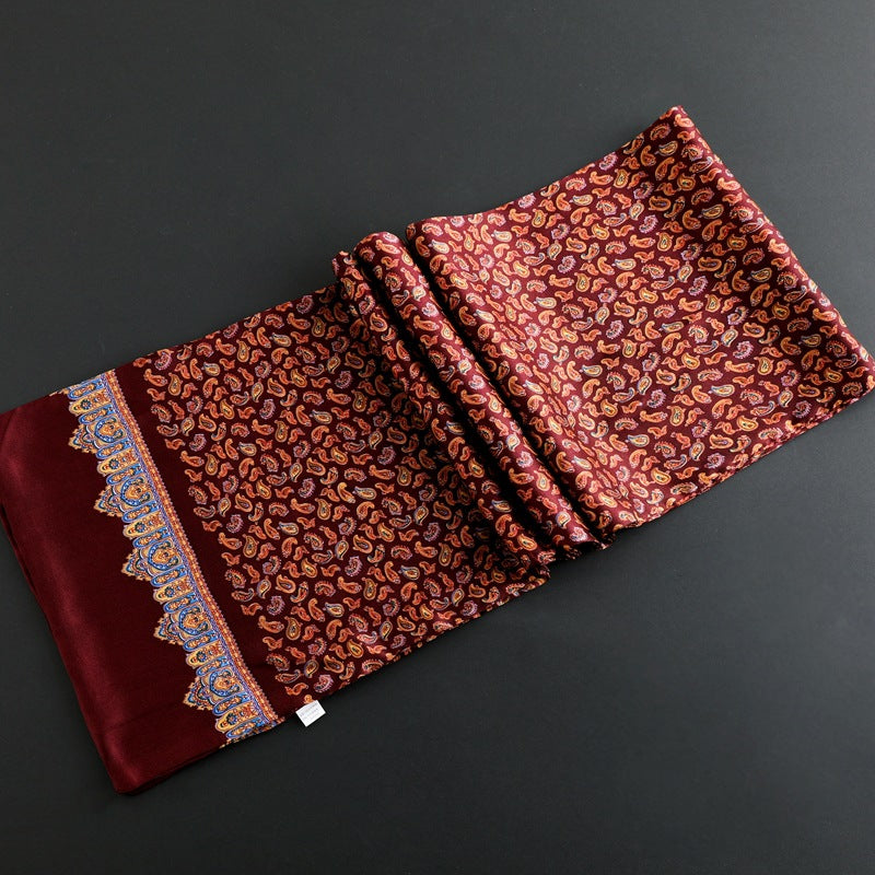 Foulard en Soie de Mûrier 100% Pure - Accessoire Cheveux et Style
