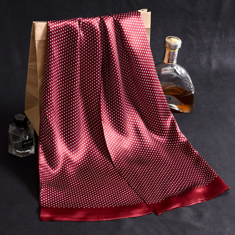 Foulard en Soie de Mûrier 100% Pure - Accessoire Cheveux et Style