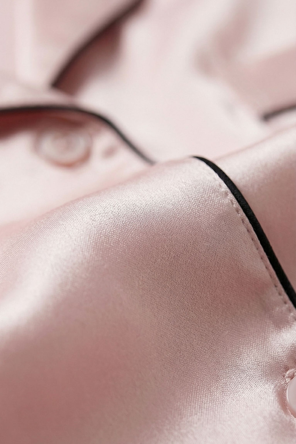 Pyjama en Soie de Mûrier Rose – Ensemble Long Classique