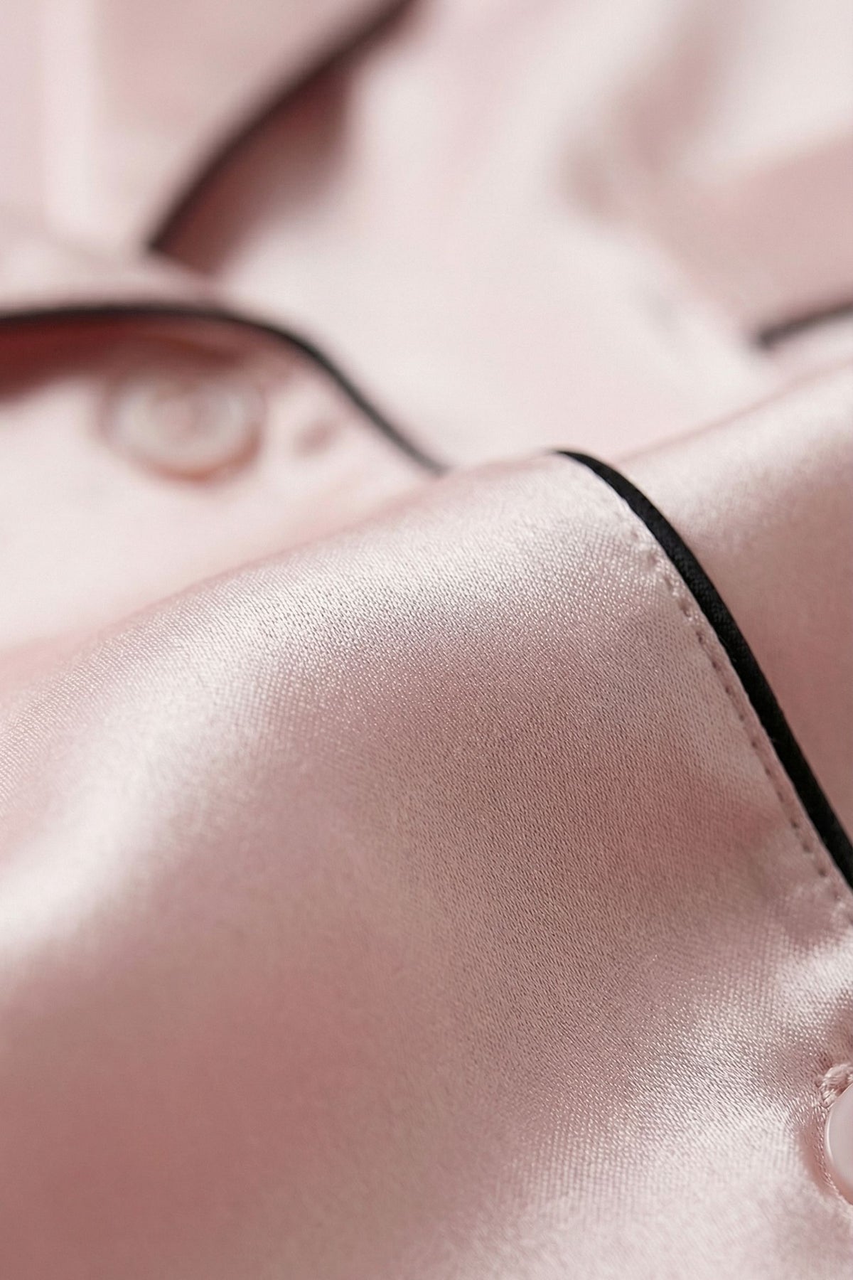 Pyjama en Soie de Mûrier Rose – Ensemble Long Classique