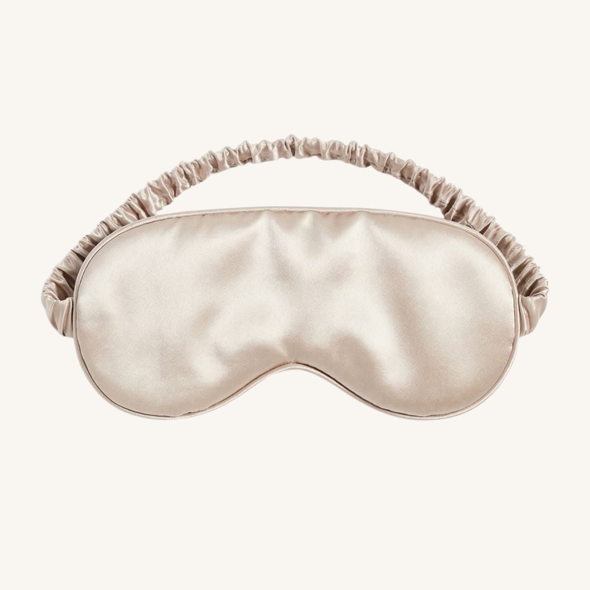 Masque de Sommeil en Soie de Mûrier — Rituel de Nuit Anti-Lumière