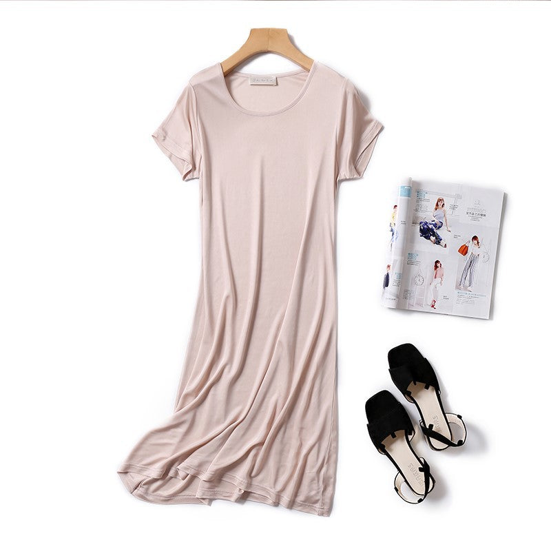 Robe de Nuit en Soie – Confort & Élégance Naturelle