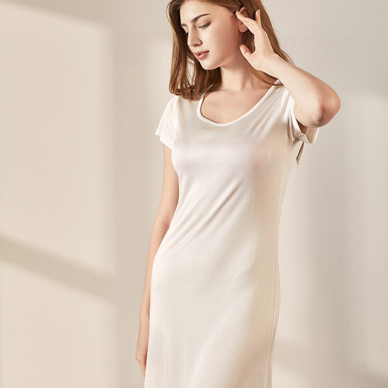 Robe de Nuit en Soie – Confort & Élégance Naturelle