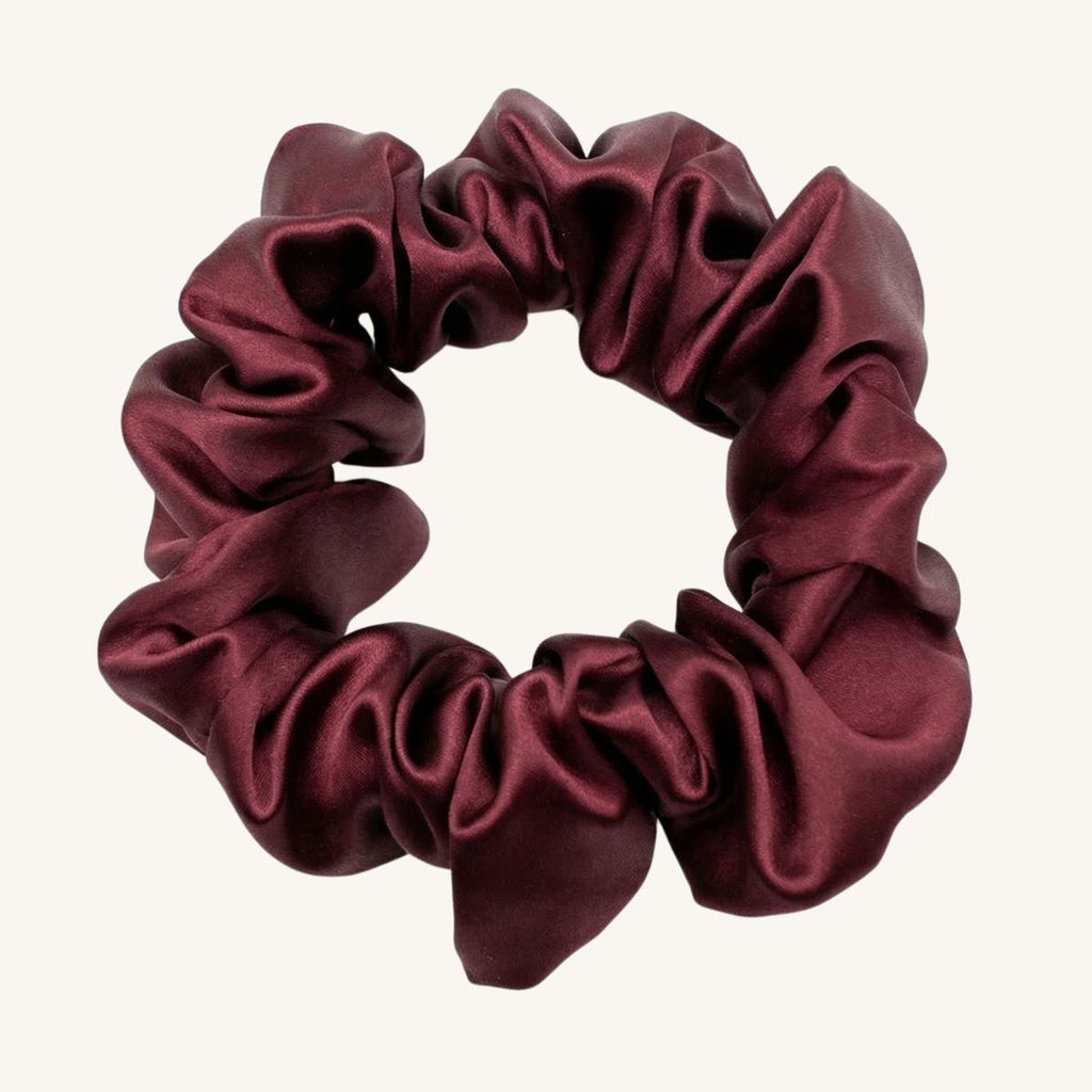 Chouchou en Soie de Mûrier 22 Momme - Accessoire Cheveux Sans Marque