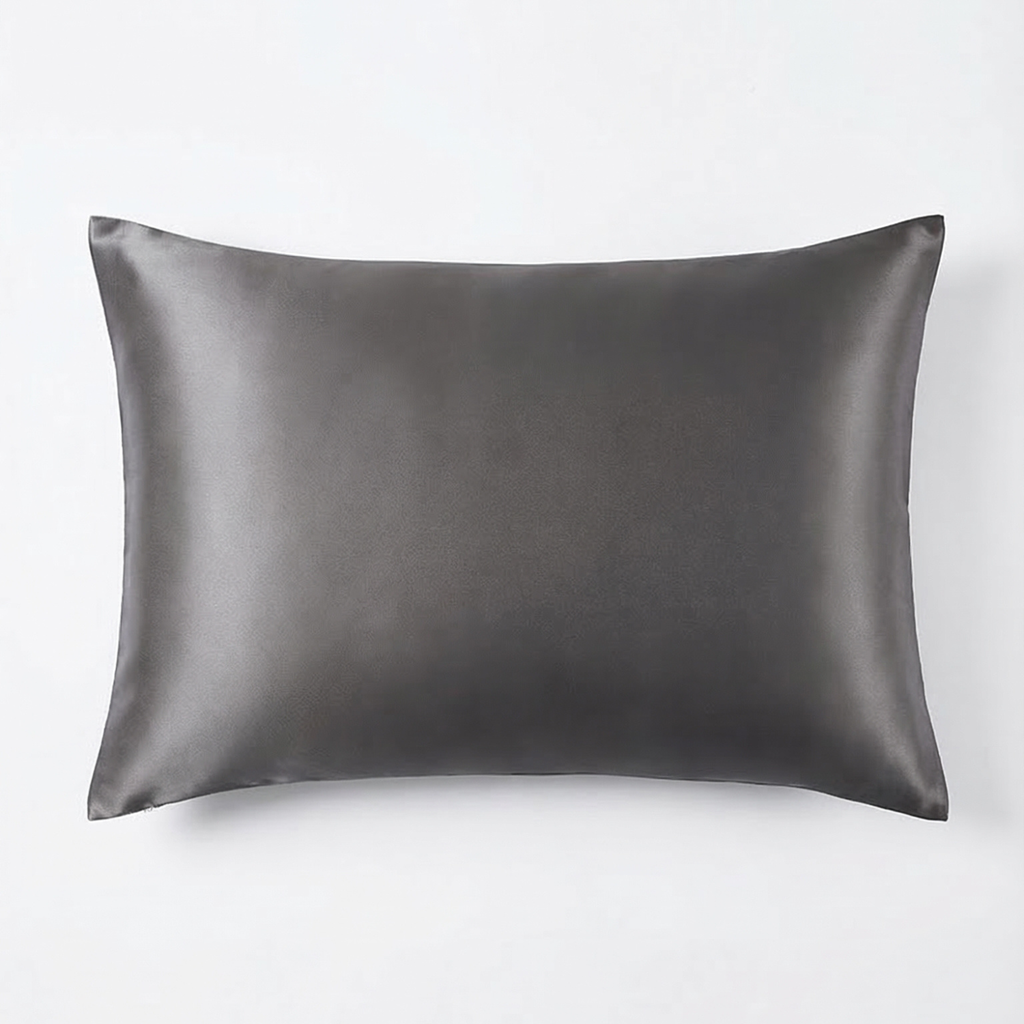 Taie d'oreiller en soie de mûrier · 22 momme · Grade 6A · Protection Cheveux & Peau