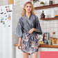 Kimono Court en Soie – Élégance Japonaise & Confort Coréen