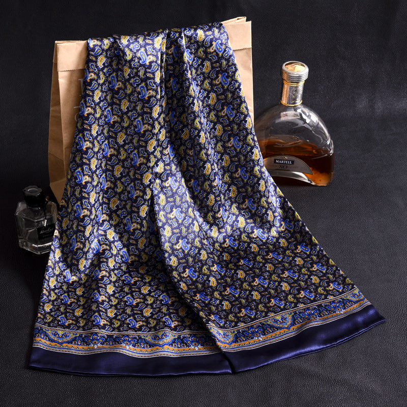 Foulard en Soie de Mûrier 100% Pure - Accessoire Cheveux et Style