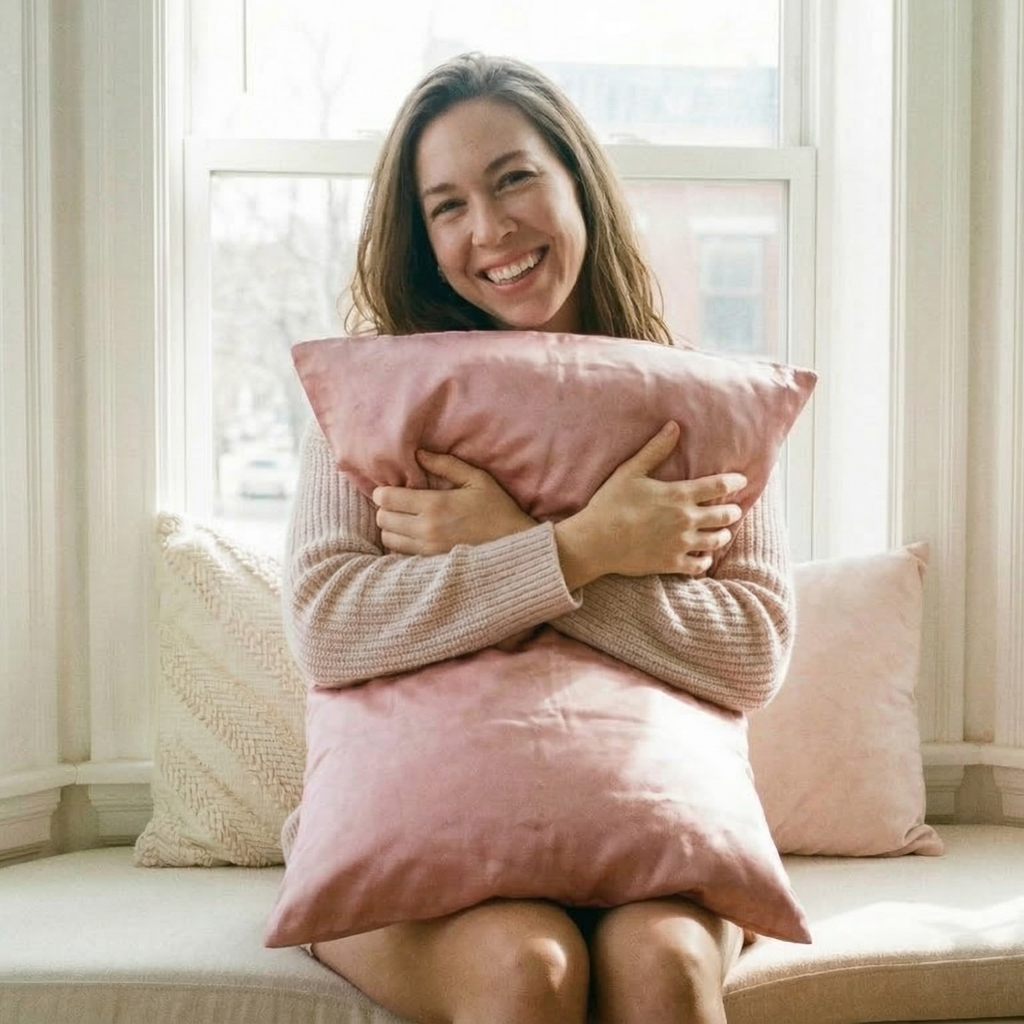 Taie d'oreiller en soie de mûrier · 22 momme · Grade 6A · Protection Cheveux & Peau